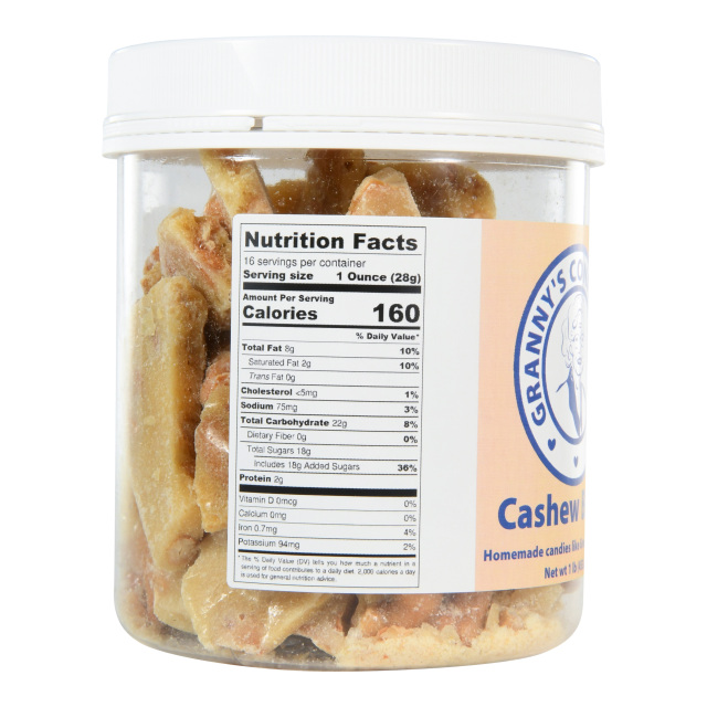 cashew brittle price per ounce