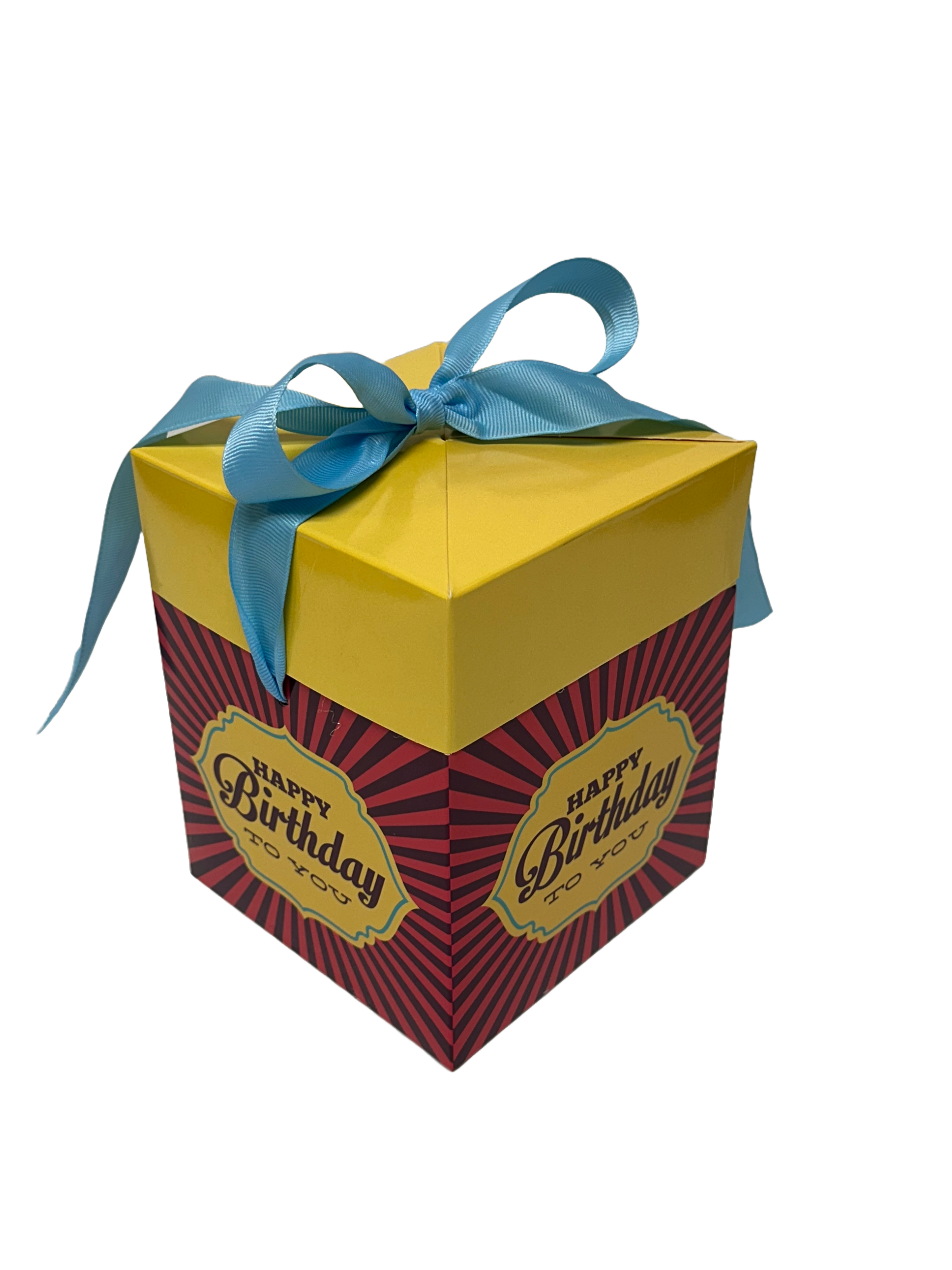 Granny's Confections Happy Birthday Gift Box Handmade Peanut Brittle Cashew Pecan