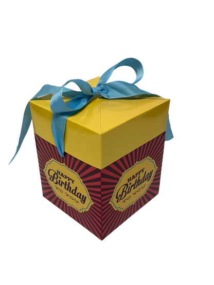 Granny's Confections Happy Birthday Gift Box Handmade Peanut Brittle Cashew Pecan