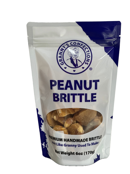 Peanut Brittle Handmade Old Fashioned Granny's Confections