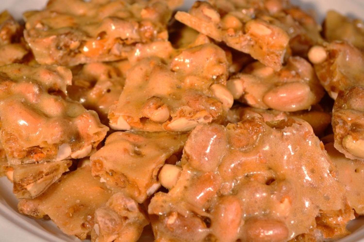 Award Winning Peanut Brittle by Granny's Confections.  Old Fashioned Peanut Brittle.